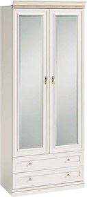 Dulap lemn masiv Vanna VII 2 Uși, 100,4 × 62,5 × 245,8 cm