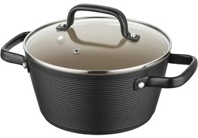 Florina Oală din aluminiu Carina Black 2,2 l, 20 cm, diam. 20 cm