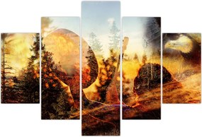 Tablou - Motiv șamanic (150x105 cm)