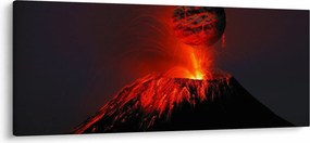 Tablou cu vulcan (120x50 cm)