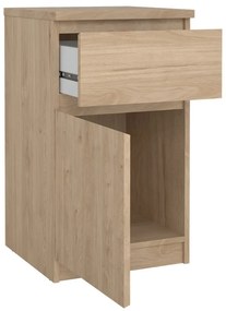 Noptieră în culoare naturală Naia – Tvilum