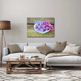 Tablou - plantă violetă (70x50 cm)