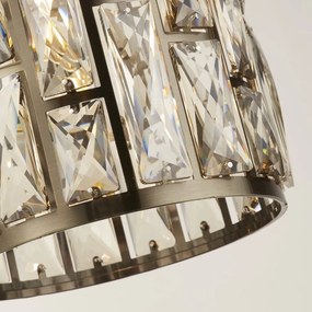 Pendul eleganta design modern Bijou alama antic/ champagne