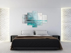 Tablou - pictură abstractă în ulei (150x105 cm)