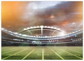 Tablou pe sticlă - Stadion (70x50 cm)
