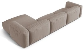 Colțar modular bej (cu colț pe partea dreaptă) Martina – Micadoni Home