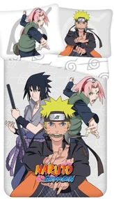 Naruto United set de lenjerie de pat 140×200cm, 70×90 cm