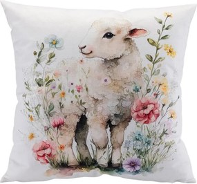 decoDoma Set de 2 fețe pernuțe MIELUȘEI 40 x 40 cm