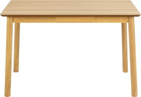 Masă de dining cu aspect de lemn de stejar 80x120 cm Barlow – Actona