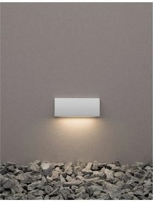 Mini Aplica LED ambientala pentru iluminat exterior IP54 LIV alba