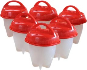 Zaparkorun Pahare din silicon de fiert ouă - 6 buc