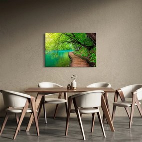 Tablou - Lacurile Plitvice (90x60 cm)