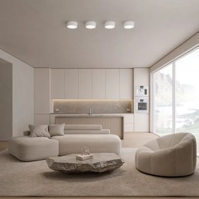 Brilagi - Plafonieră LED RGBW dimabilă CLARE 1xE27/9W/230V Wi-Fi albă