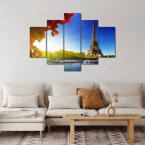 Tablou - toamna la Paris (150x105 cm)