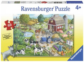 PUZZLE FERMA, 60 PIESE - RAVENSBURGER (RVSPC09640)
