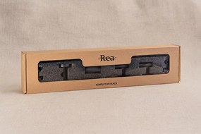 Set accesorii pentru baie Ari 4 piese negru