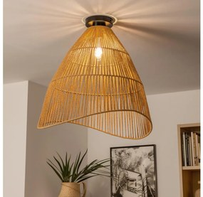 Brilagi - Plafonieră LED aplicată CERIA BOHO 1xE27/40W/230V Ø 50 cm maro