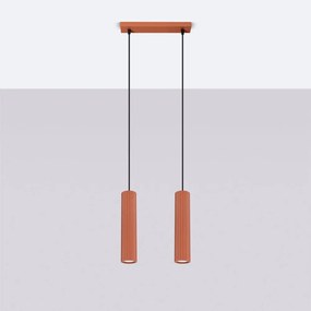 Lustră cărămizie Gleam – Sollux