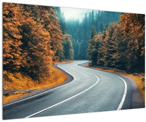 Tablou - Drumul cu serpentine (90x60 cm)