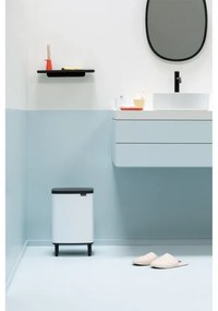 Cos de gunoi Brabantia Bo Small Hi 1006647, 12 L, Deschidere lina si silentioasa, Baza antiderapanta, Alb