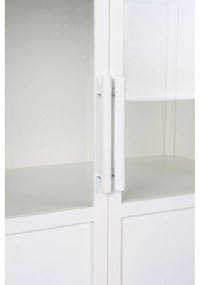 Vitrină albă din metal Miya – White Label