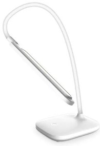 Lampă de masă Platinet 5 W, baterie + USB, alb