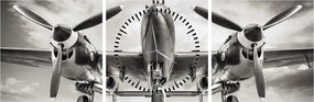 Tablou - Warbird (cu ceas) (90x30 cm)