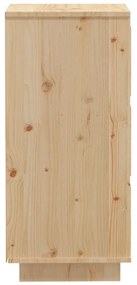 Servante, 2 buc., 32x34x75 cm, lemn masiv de pin 2, Maro