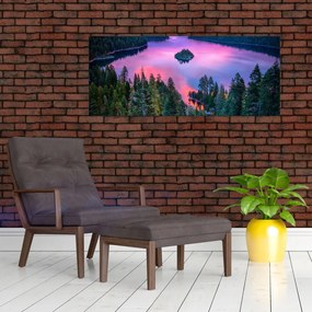 Tablou - Lacul Tahoe, Sierra Nevada, California, SUA (120x50 cm)