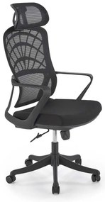 Scaun de birou Fidato, negru