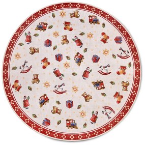 Covor roșu rotund ø 150 cm cu model de Crăciun Red Christmas – Villeroy&amp;Boch