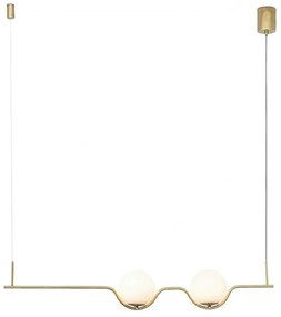 Lustra LED suspendata design modern LE VITA LED Gold 29691