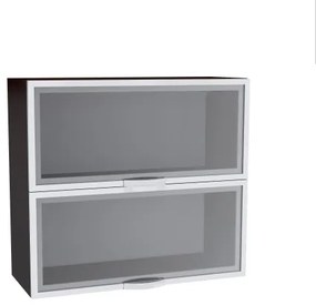 Corp superior vitrina 80 cu 2 usi orizontale Zebra