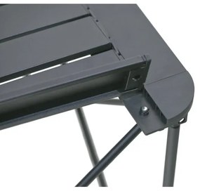 Masă pliabilă de drumeție 52x52cm antracit