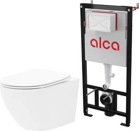 Pachet vas wc cu capac slim softclose si rezervor wc Alcadrain Sadromodul AM101/1120