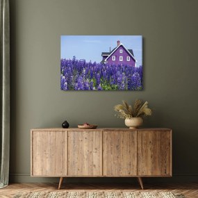 Tablou cu câmp de lavanda (90x60 cm)