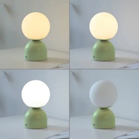 Schöner Wohnen 19218-43 - Lampă de masă LED RUDI, dimabilă, LED/1,2W/5V, verde
