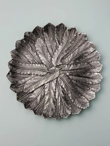 Tava servire, rotunda, din aluminiu, Feather