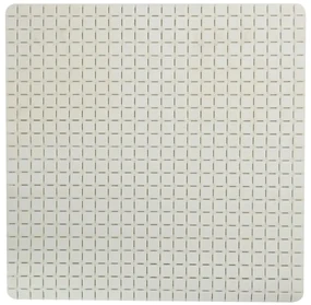 Spirella Covor de duș antiderapant QUADRO Premium,alb, 54 x 54 cm