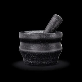 Cole&Mason - Pistil granit cu pistil, pr. 18 cm, granit negru