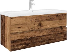 vidaXL Dulap pentru chiuvetă cu chiuvetă încorporată și robinet