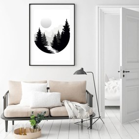 Poster - Pădure (A4)