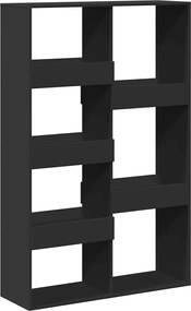 vidaXL Separator de cameră, negru, 100x33x155,5 cm, lemn prelucrat