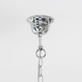 Lustră de cristal pe lanț Brilagi MOZART 5xE14/40W/230V crom lucios