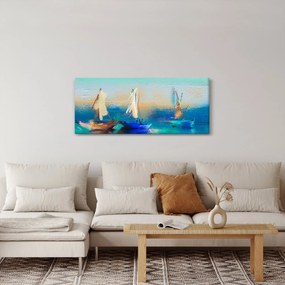 Tablou - Peisaj pictură, pictură (120x50 cm)