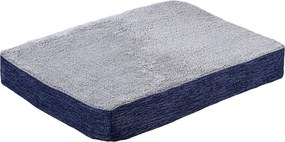 Pat confortabil pentru animale Petstuff, 100x65 cm, albastru