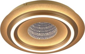 JUST LIGHT. 15089-60 - Plafonieră LED CICHIO LED/36W/230V aurie