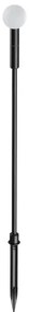Tarus LED iluminat exterior IP65 Twiggy sphere pt H-65cm negru