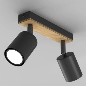 Spot TULON 3xGU10/8W/230V negru