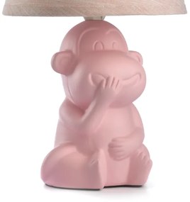 Lampă de masă ONLI MONKEY 1xE14/6W/230V roz